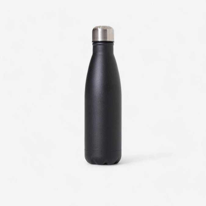 GOURDE DE FITNESS DOUBLE PAROI 500 ML - NOIR, photo 2 of 1