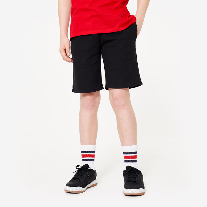 Short multisport coton enfant mixte chiné, photo 6 of 5