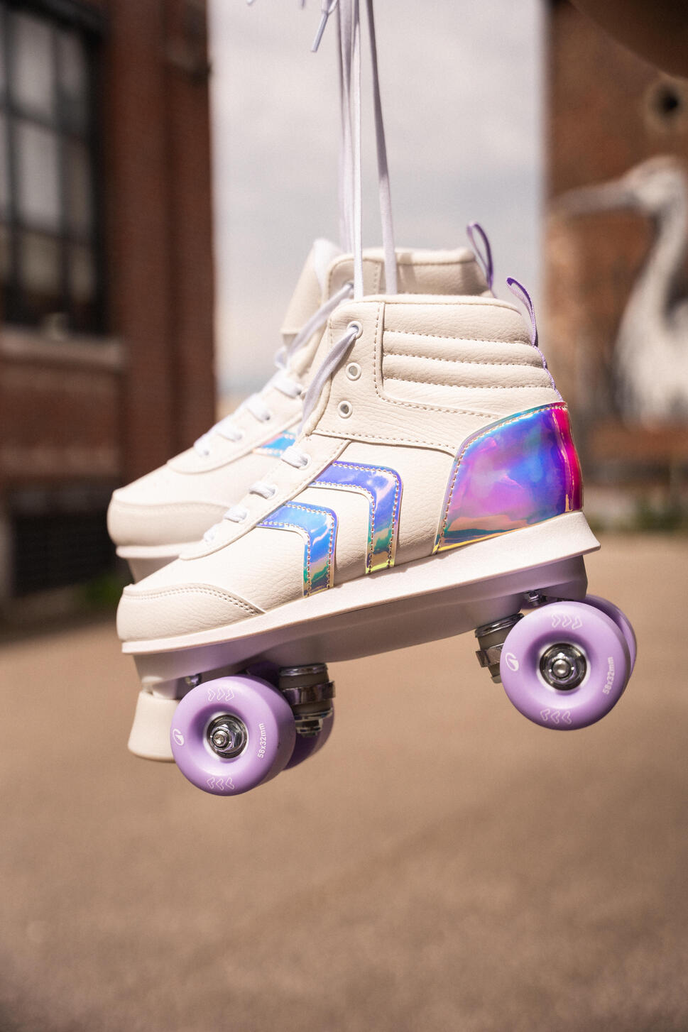 Patin à roulettes QUAD 100 Lila