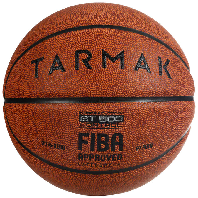 Ballon de basket BT500 taille 6 marron Fiba, photo 6 of 5