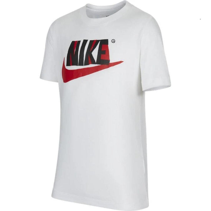 Tee-Shirt Garçon Nike Brandmark Blanc, photo 4 of 3