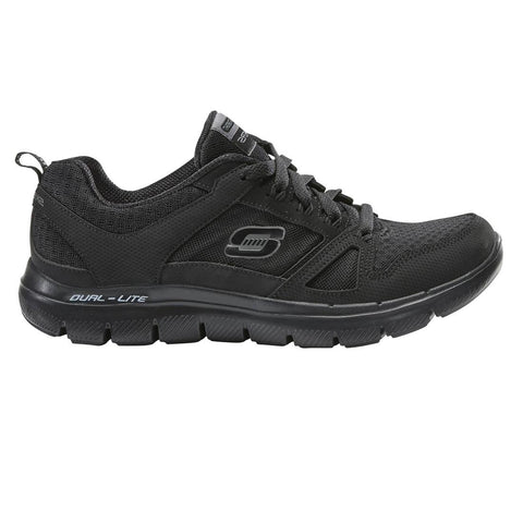Chaussures marche sportive femme Dual full noir