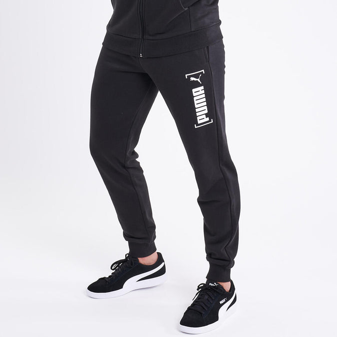 





Pantalon jogging fitness homme coton majoritaire coupe droite - noir, photo 1 of 9