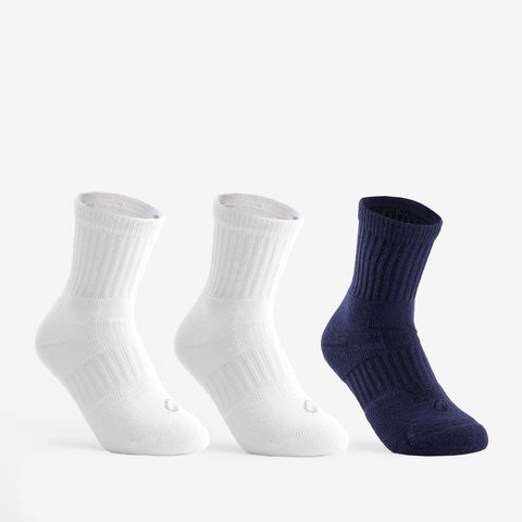 





CHAUSSETTES TENNIS ENFANT HAUTES ARTENGO RS 500 BLANC LOT DE 3