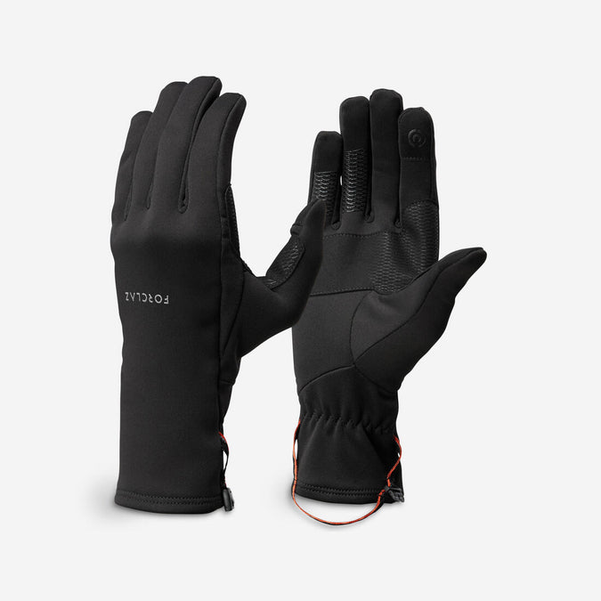 





Gants tactiles et stretch de trekking montagne - MT500 noir - adulte, photo 1 of 7