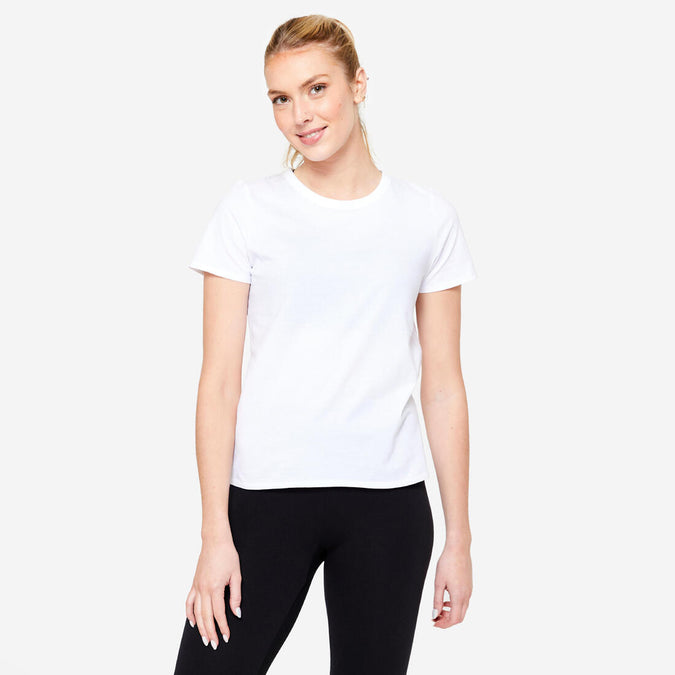 





T-shirt Fitness Femme - 100 Blanc glacier, photo 1 of 7