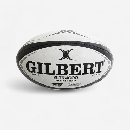 





Ballon de rugby taille 5 - gilbert gtr4000 blanc noir