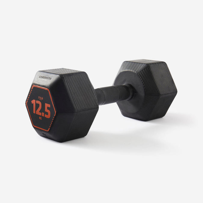 





Haltères de cross training et musculation 12,5 kg - Dumbbell hexagonale noire, photo 1 of 4