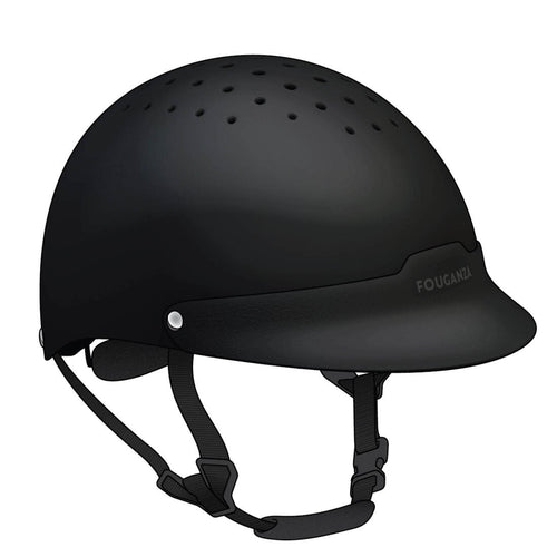 





Casque équitation Adulte et Enfant - 100 noir