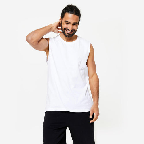 





Débardeur extensible Fitness Homme - 500