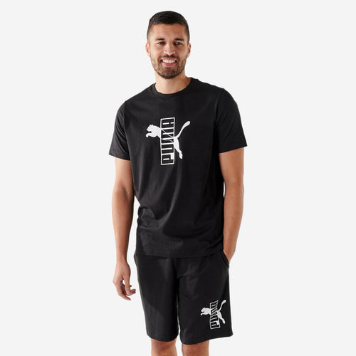 





T-shirt PUMA fitness manches courtes coton homme noir