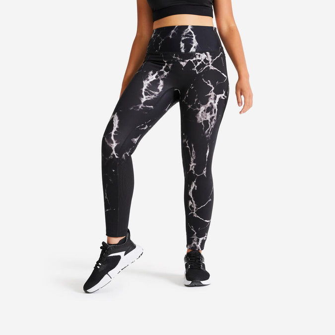 





Legging taille haute gainant Fitness Cardio Femme, photo 1 of 5