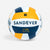 





Ballon de beach-volley BVBS100 vert et