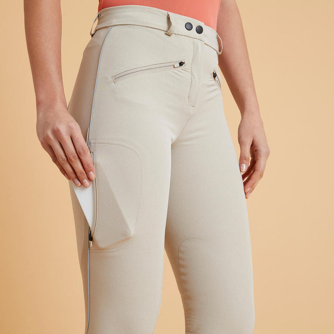 Pantalon equitation beige femme sale