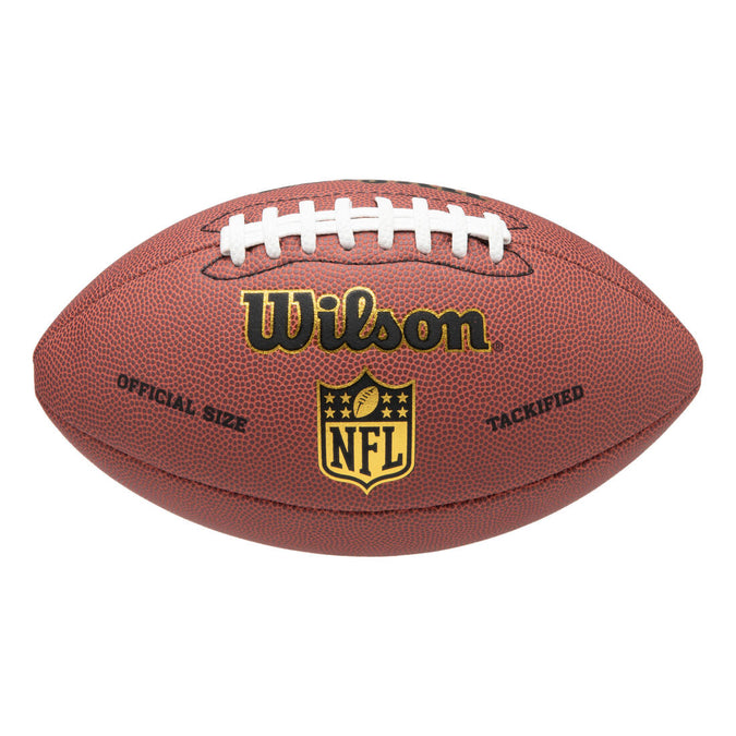 





Ballon de football américain officiel - NFL ENCORE OFFICIAL marron, photo 1 of 6