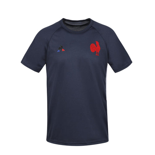 





T-shirt manches courtes entrainement équipe de France de Rugby junior