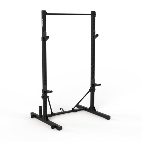 





Rack de musculation pliable/ rétractable squat, bench et traction - RACK 500