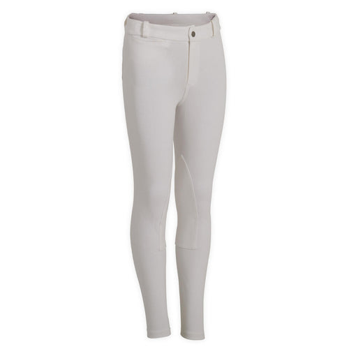 





Pantalon de concours équitation Enfant - 100 blanc