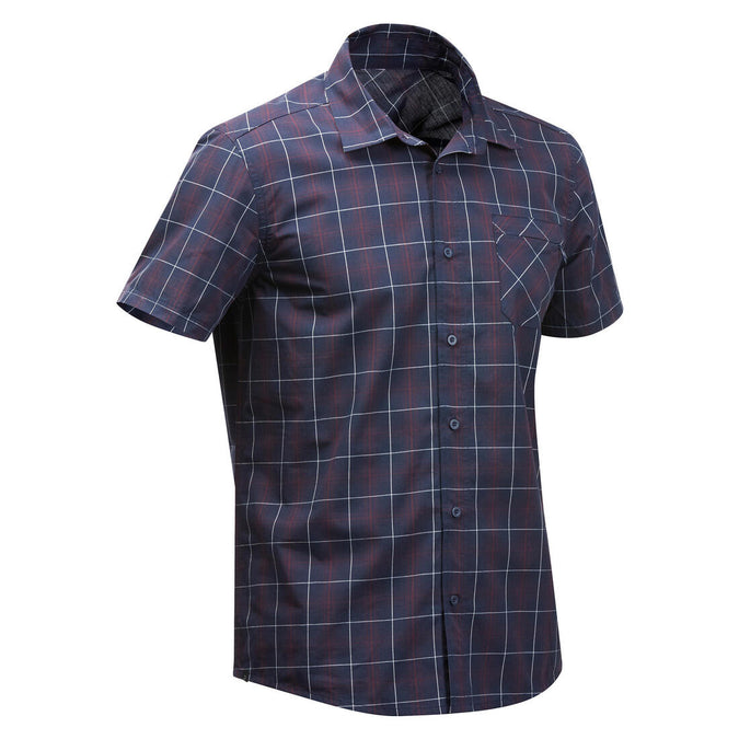 





Chemise de Trekking voyage TRAVEL 100 carreaux manches courtes homme, photo 1 of 6