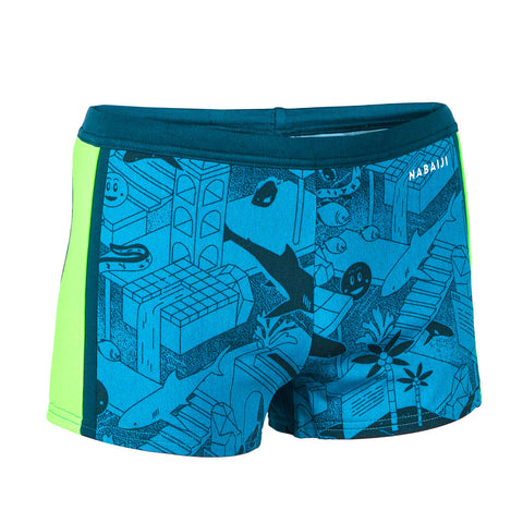 





Boxer de Bain Natation Garçon - Yokob - Bleu sombre