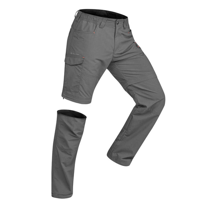 





Pantalon modulable de trek montagne - TREK100 gris foncé homme, photo 1 of 9