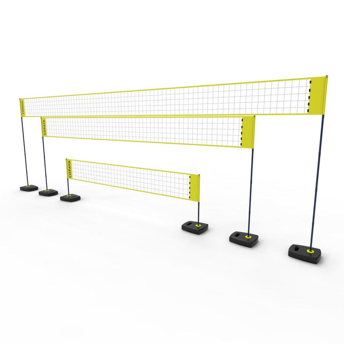 





Set (Filet et poteaux) de beach volley BV500 ajustable Jaune, photo 1 of 11