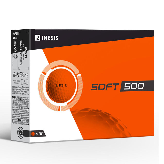 





Balles golf x12 - INESIS Soft 500, photo 1 of 8