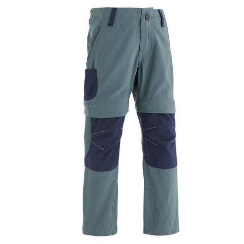 





Pantalon de randonnée modulable - MH500 KID gris/bleu- enfant 2-6 ANS