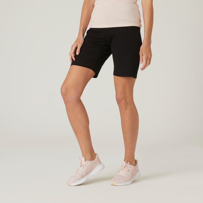 





Short droit Fitness Femme avec poches - 500 Noir, photo 1 of 5