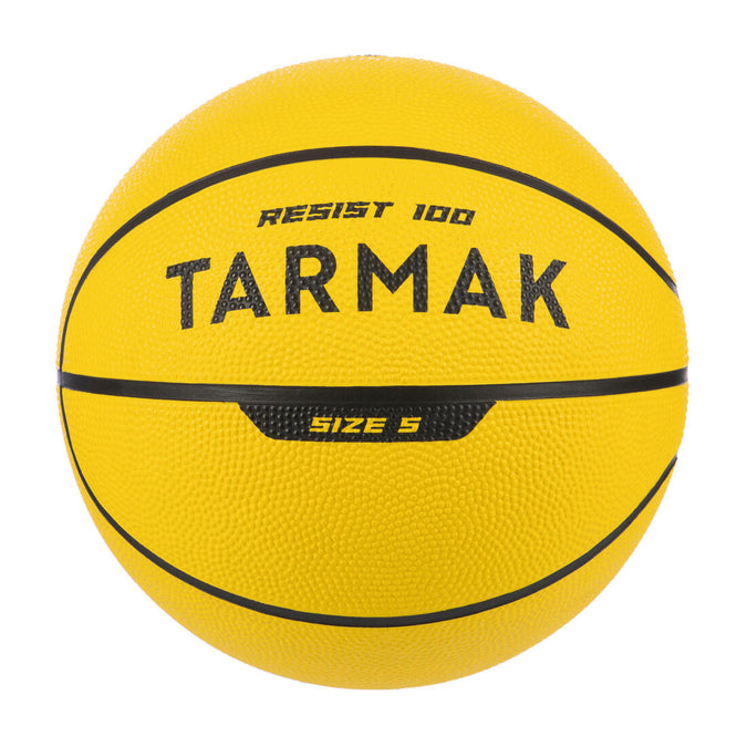 





Ballon de basket R100 de taille 5 jaune jusqu'à 10 ans pour débuter., photo 1 of 5
