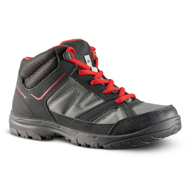 





Chaussures de randonnée enfant montantes MH100 Mid JR noires/rouges 35 AU 38, photo 1 of 6