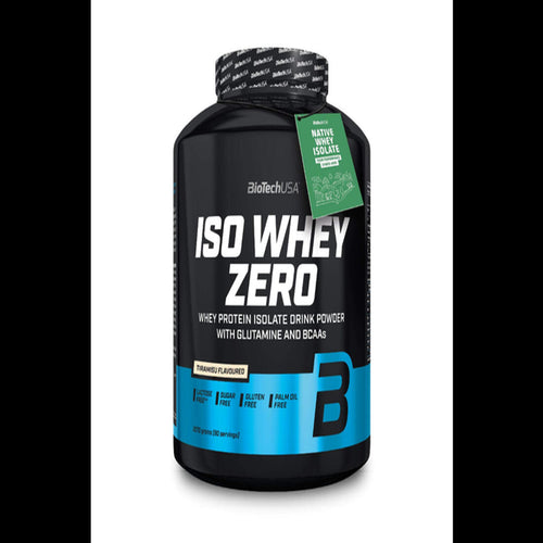 





Protéine BiotechUSA IsoWhey Zero Tiramisu 2,27kg