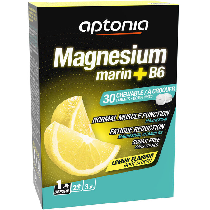 





Complément alimentaire comprimés MAGNESIUM+B6 citron x30, photo 1 of 5
