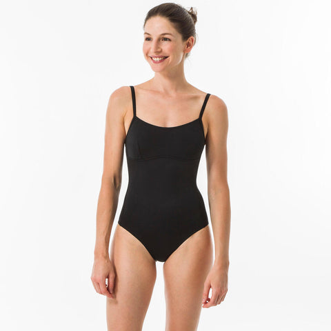 





MAILLOT DE BAIN 1 PIÈCE FEMME CLOE NOIR DOS RÉGLABLE X OU U