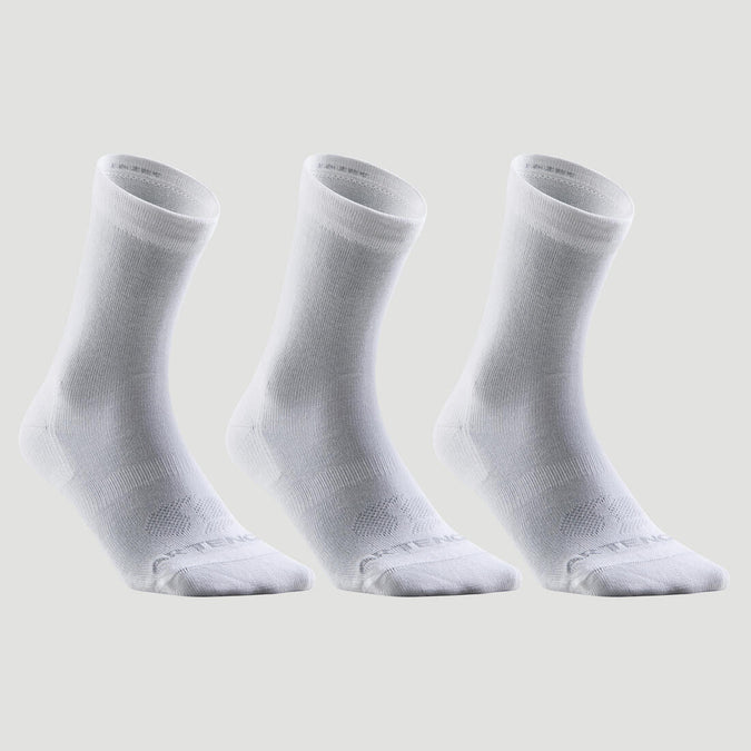 CHAUSSETTES DE SPORT HAUTES RS 160 LOT DE 3 Decathlon Nouvelle