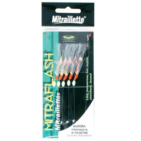 





Kit 3 mitraflash 5 hameçons pêche en mer